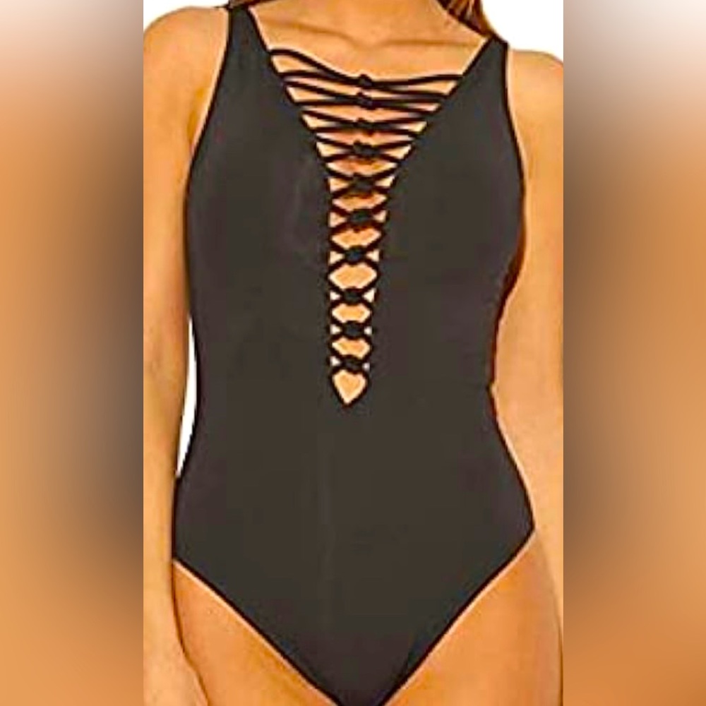 Bleu Rod Beauttie black swim suit